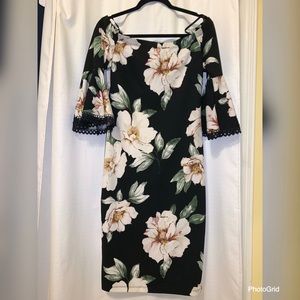 Off Shoulder Floral Dress